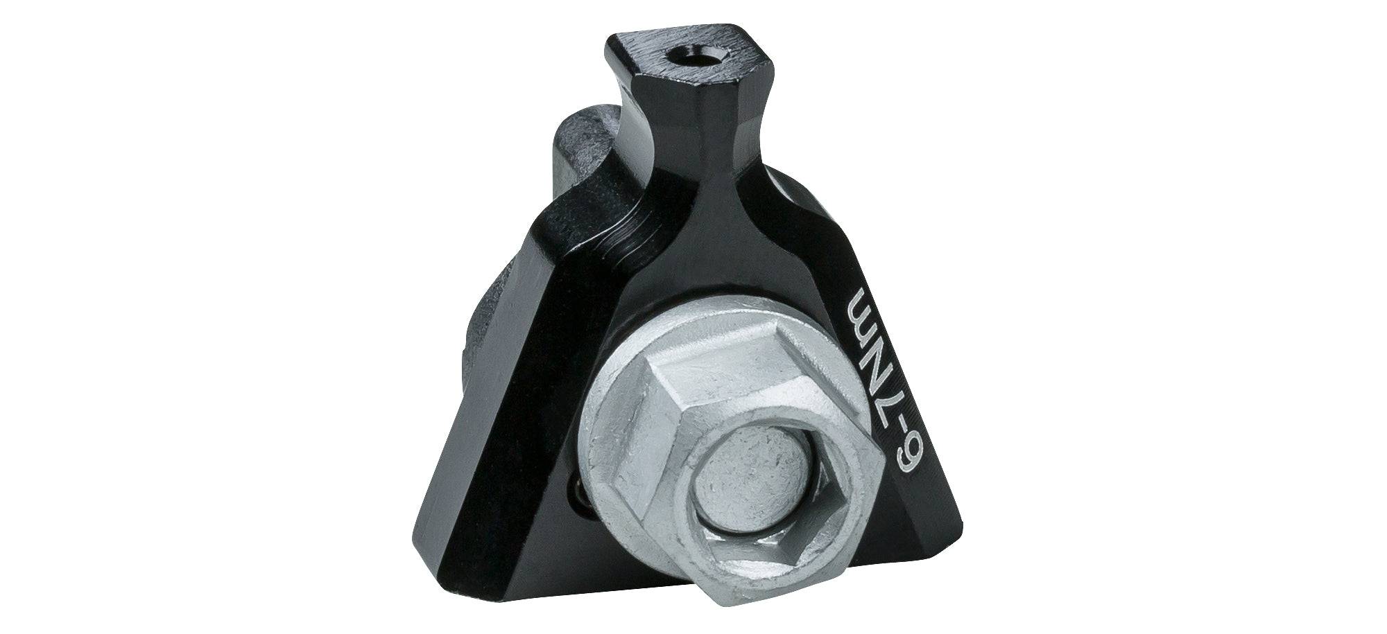Trek Speed Concept Gen 2 rear brake wedges V2 in black, designed for improved grip on bike components.