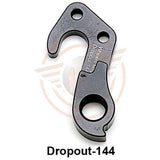 Wheels Manufacturing replaceable derailleur hanger dropout for bikes, CNC machined component for precise gear alignment.