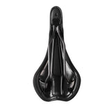 Black SDG Circuit Mountain Bike Saddle, durable MTB seat with ergonomic design for mountain biking comfort.