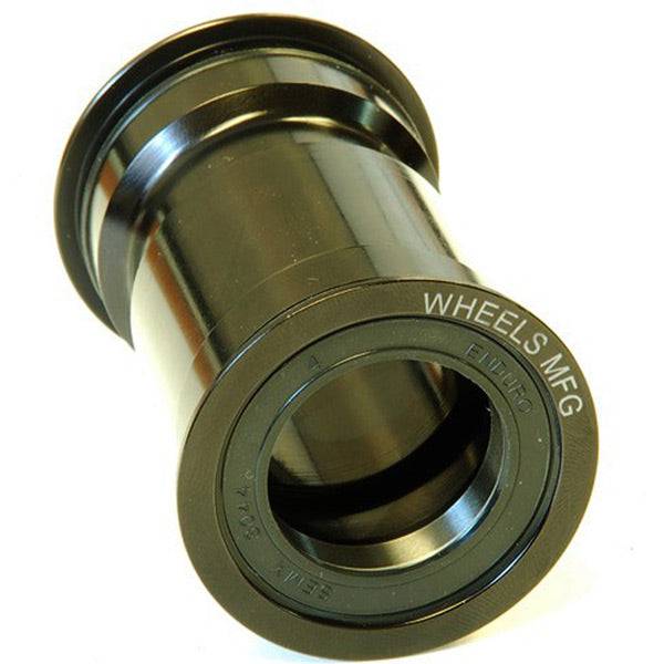 Wheels Manufacturing PF30 ABEC-3 Bearings for 30mm crank with Enduro seals, showcasing durable bicycle component with sealed bearings