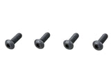Trek e-MTB motor armor hardware, black M5 x 16mm fasteners, durable and corrosion-resistant components for bike protection.
