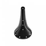 Brooks B17 Narrow saddle for sporty riders, lightweight and durable bike seat with leather cover and metal rails.
