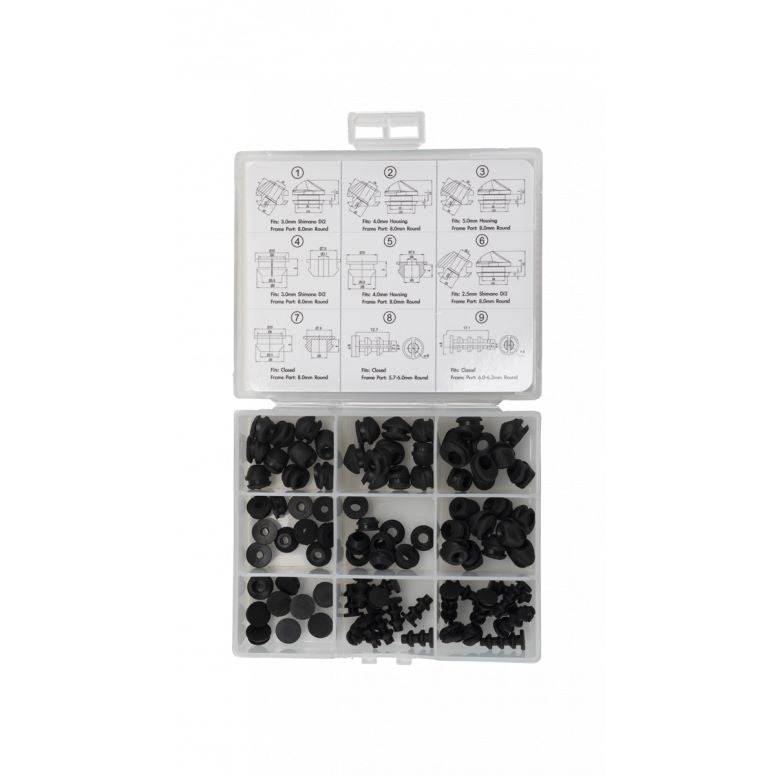 Jagwire Frame Plug Combo Box Black | Swinnerton Cycles