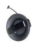Black Trek Powerfly Charge Cap for 2018 Powerfly Hardtail, replacement component for charge port.