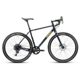 Genesis Fugio 30 gravel bike with SRAM Apex 1x11 drivetrain and hydraulic brakes, featuring a rugged frame and off-road tires.