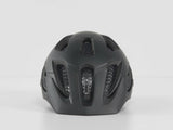 Bontrager Blaze WaveCel mountain bike helmet with Boa fit system and Blendr mount, shown in a side view with adjustable straps.