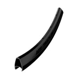 Halo Aerotrack 27mm Aero rims for 700c road and track cycling with 32 spokes, shown in a stealth finish.