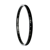 Halo Rims Sub-4 20-inch BMX race rim with 30mm width, double wall alloy construction, CNC sidewall for durability and performance.