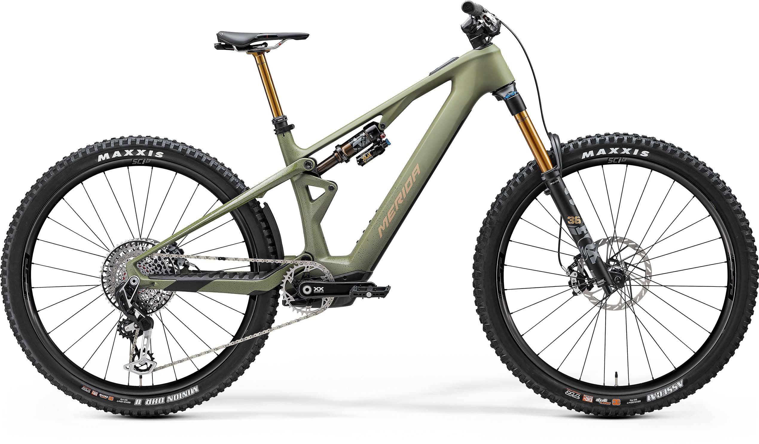 Merida eOne-Sixty SL 10K - Green - MY25 e-Mountain Bike | Swinnerton Cycles