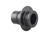 Bontrager DT350 Road front axle end cap, 12mm non-disc, 100mm OLD, black, bicycle component for wheel hub.