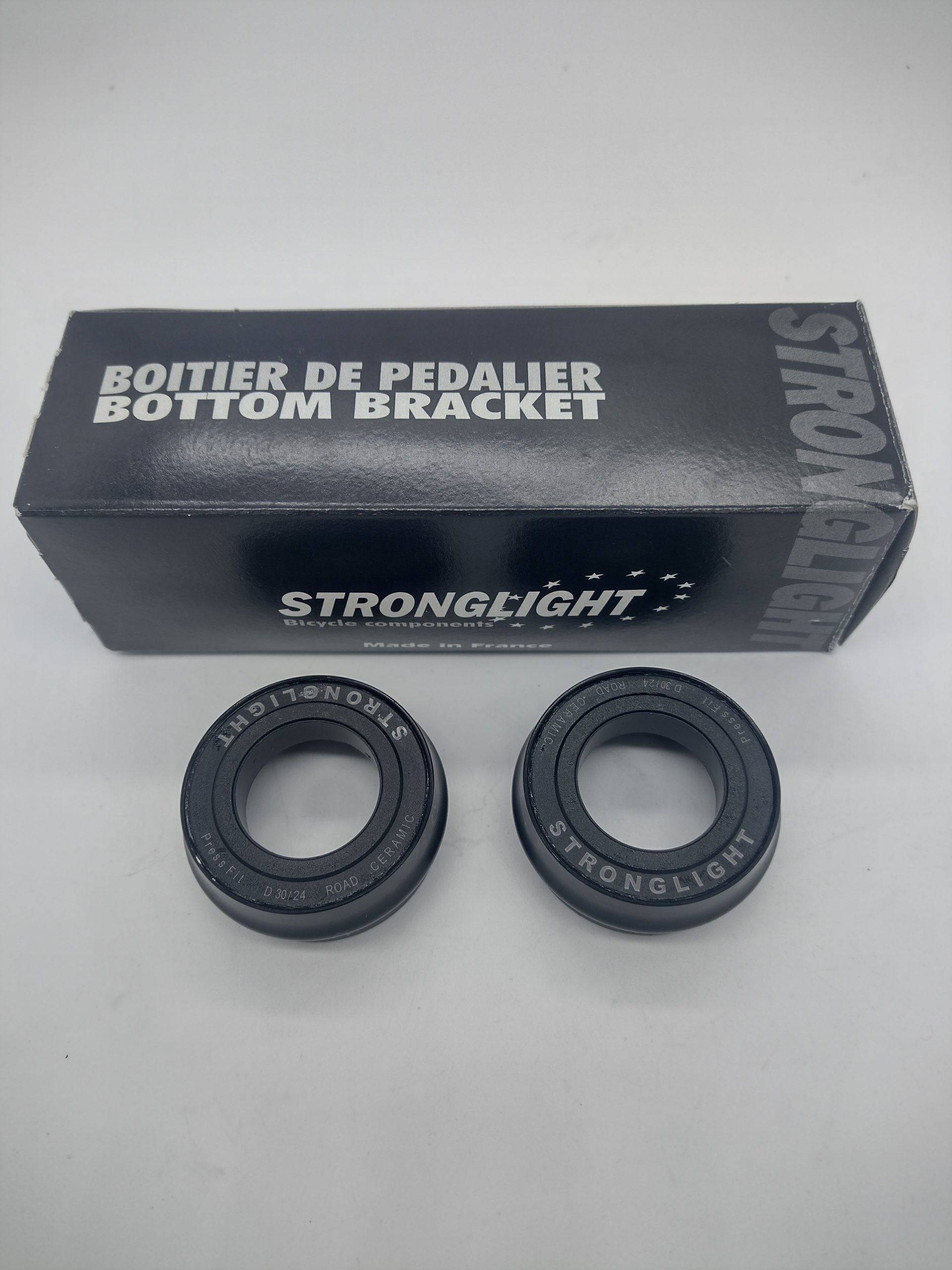 Stronglight Bb30 To 24Mm Ceramic Bearing Press Fit Bottom Bracket Cups Bottom Bracket | Swinnerton Cycles