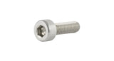 Silver Trek M3x10mm socket head cap screws, bike fasteners, with M3 x 0.5 threading for bike component assembly.