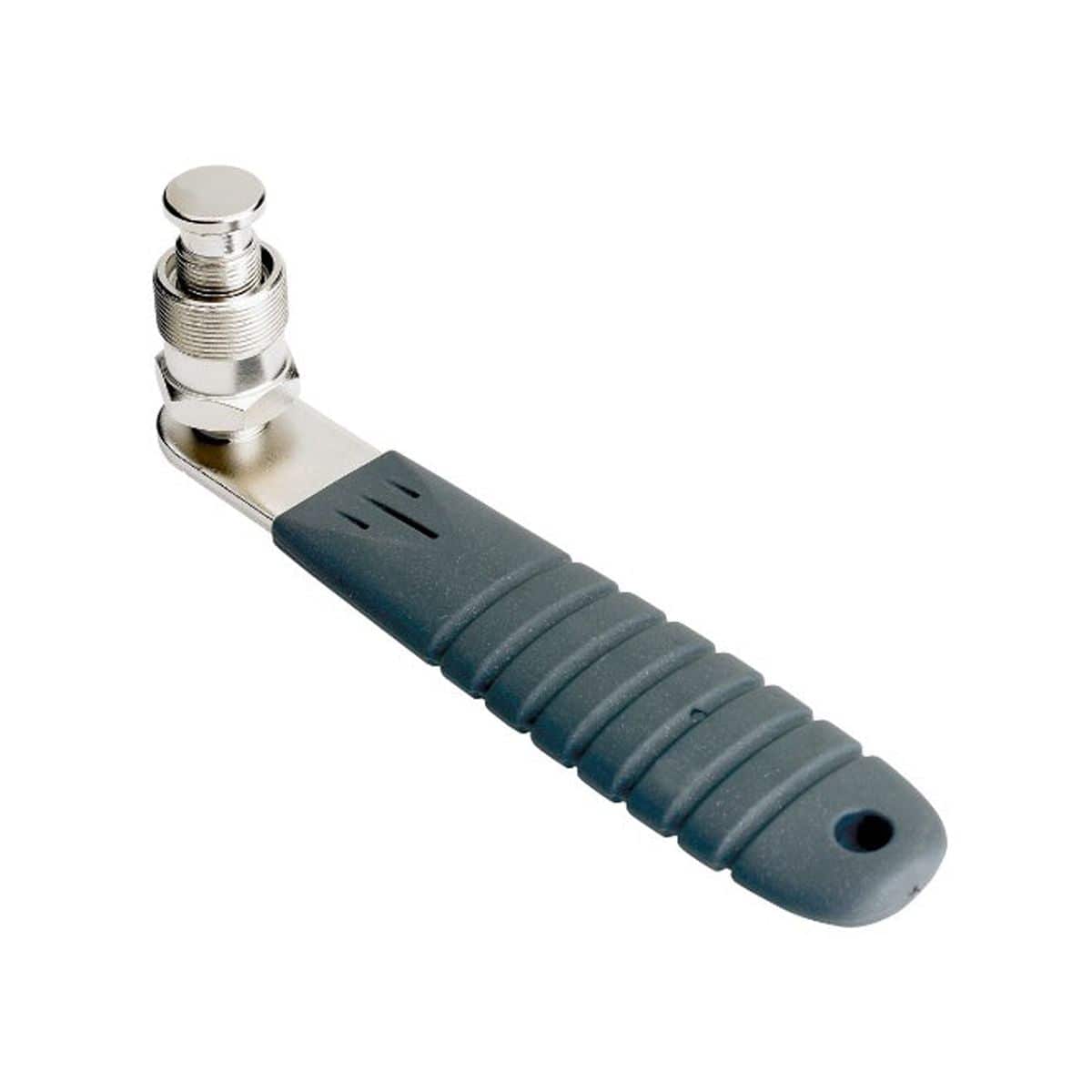 Cyclo Tools workshop crank extractor tool with handle for Shimano and standard bottom brackets, used for bicycle maintenance.