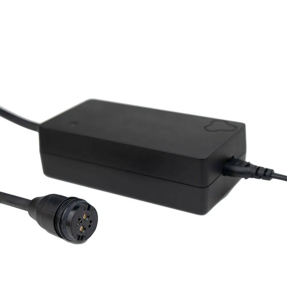 Fazua Ride 50 e-bike charger UK compatible, official Fazua power adapter for FAZUA e-bike battery charging.