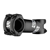 Race Face Ride Stem for 31.8mm handlebars, durable XC and trail bike stem, shown mounted on mountain bike handlebars.