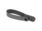 Black Trek Madone Gen 7 rear reflector mount for bike components, securely attaches to the bike frame for safety and visibility.