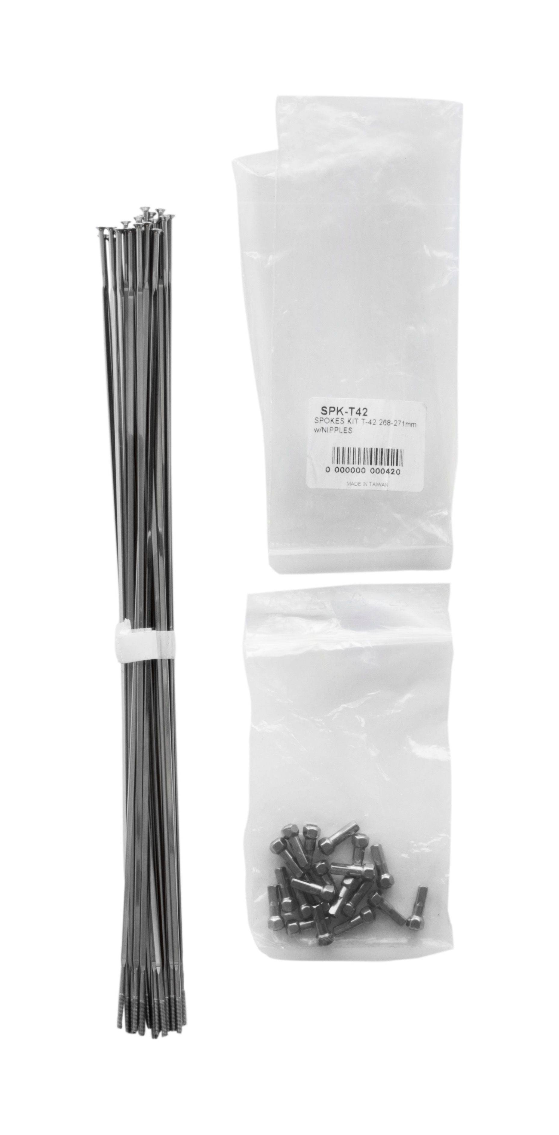 Vision Spoke Kit: T42 (268, 271mm, inc Nipples) | Swinnerton Cycles