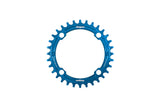 Hope R22 104 BCD chainring for precise shifting and durable drivetrain performance, shown attached to a bicycle crankset.