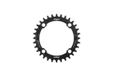 Hope R22 104 BCD bike chainring for precise shifting and durable drivetrain performance, shown with teeth and mounting holes.