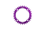 Hope R22 104 BCD chainring for bicycle drivetrain, showcasing its durable metal construction and precise shifting design.