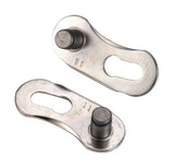 BBB BCH-11S SmartLink 11-speed chain connector for BBB bike chains, shown connected on a bicycle chain.