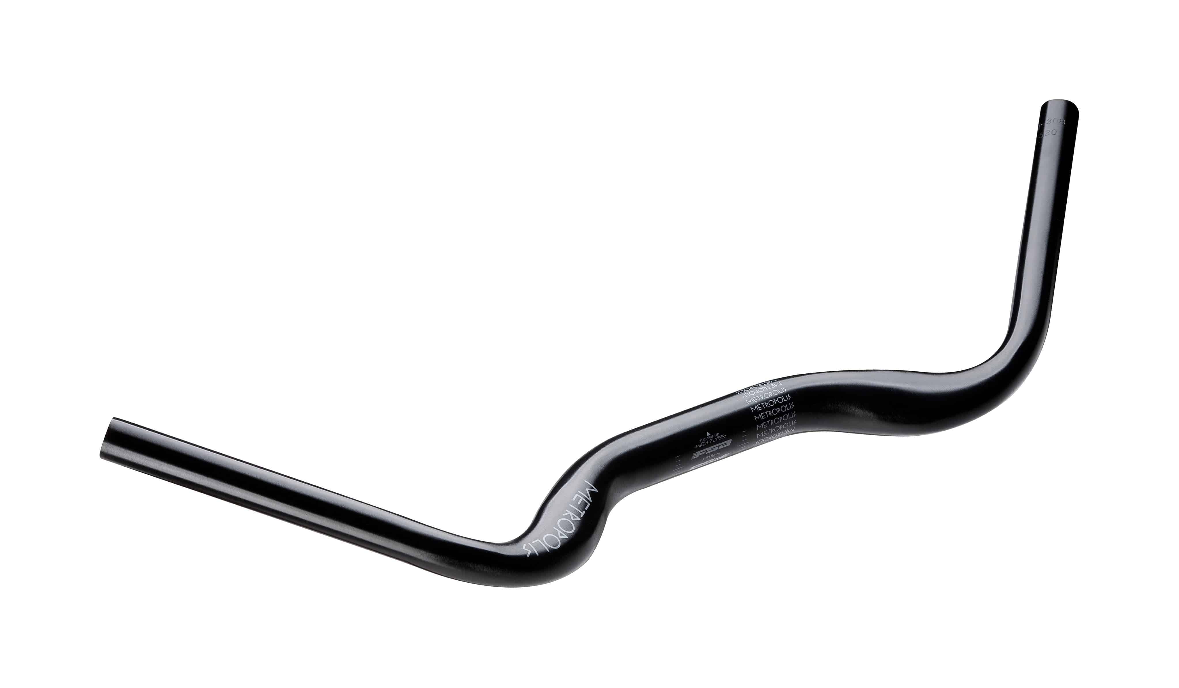 FSA Metropolis City Handlebar Alloy Curved Black | Swinnerton Cycles
