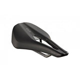 Fizik Tempo Argo R1 endurance road bike saddle with Wingflex design, black with sleek aerodynamic profile and ergonomic shape.
