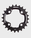 Race Face Turbine 11-speed chainring for XC mountain bikes, black with 104/64 BCD, component for bike drivetrain.