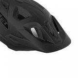 Black MET Echo helmet replacement visor with sun protection, designed for MET Echo cycling helmets.