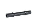 Trek 2024 Fuel EXe alloy rocker pivot bearing spacer in black, 44mm x 12mm, shown in close-up detail.