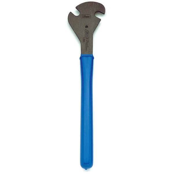 Park Tool PW-4 professional pedal wrench with vinyl-dipped handle and 15mm openings, ideal for bike workshop repairs