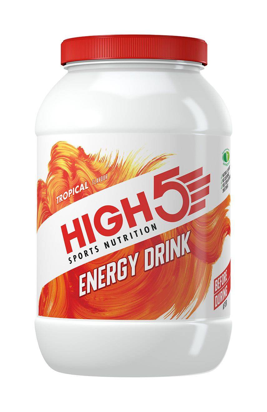 High5 Energy Drink tub 2.2kg with endurance carb and electrolyte formula for sports hydration and energy.