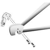 M Part bike gear hanger, a durable replacement component for various bike brands, shown attached to a bicycle drivetrain.