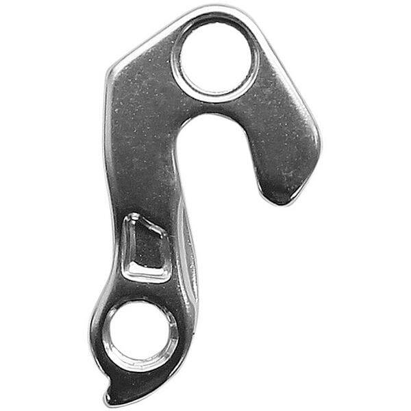 Durable M Part gear hanger for bikes, replacement component, compatible with various bike brands, shown in close-up.