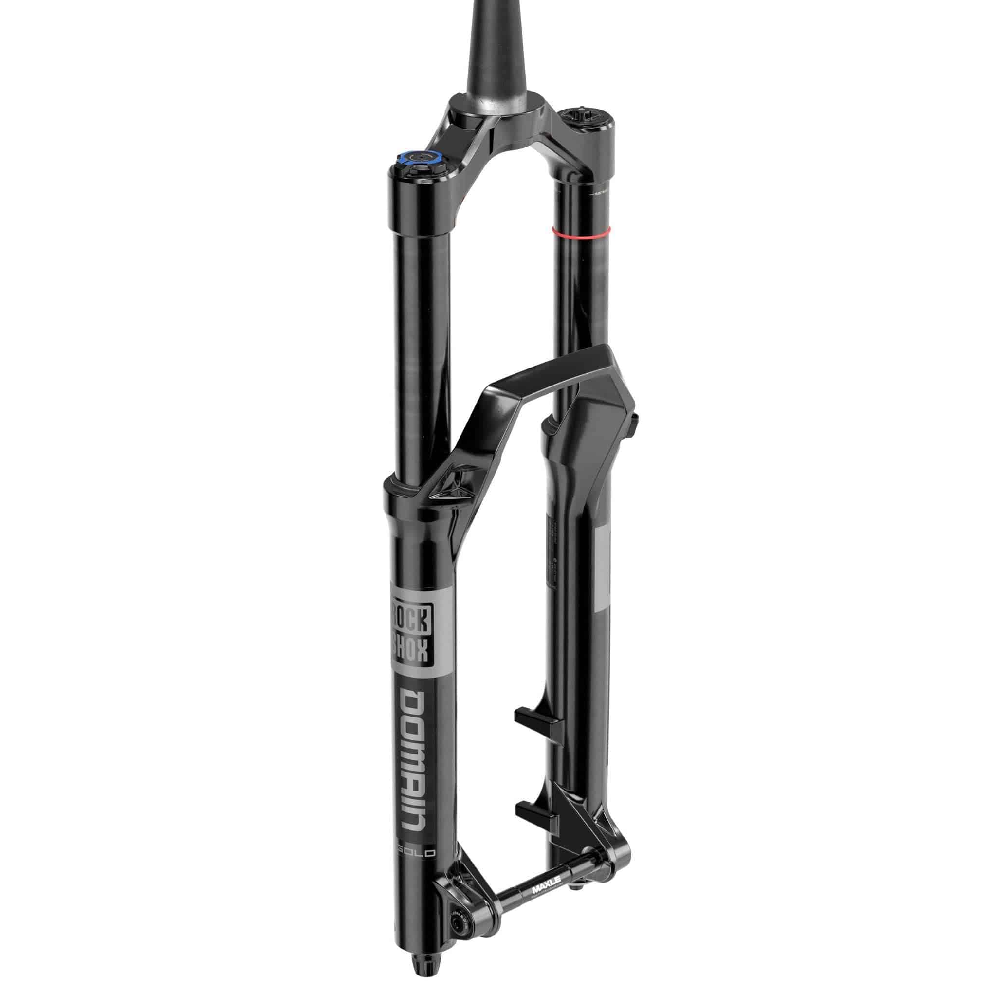 Rock Shox Crown 27.5-inch Boost MTB fork with RC damper and fender, showcasing the suspension components and isolator system.