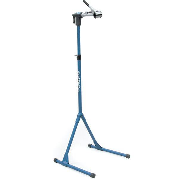 Park Tool PCS-4-1 Deluxe bike repair stand with 100-5C clamp, sturdy workshop bike maintenance stand for home mechanics