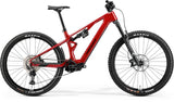 Merida eOne-Sixty SL 6000 electric mountain bike with full suspension and Bosch Performance Line SX motor, ready for off-road riding