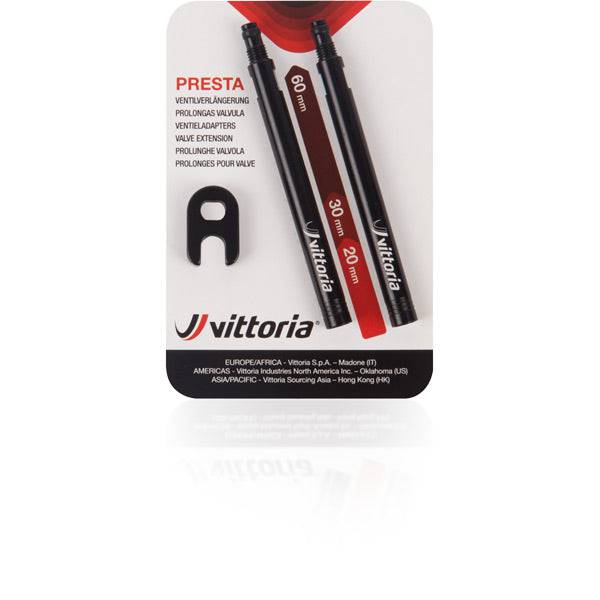 Vittoria Valve Extension 2 Pcs. In Alu + Spanner Tube Spares | Swinnerton Cycles