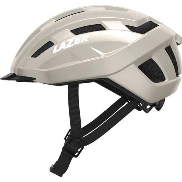 Lazer Codax KinetiCore helmet with adjustable TurnSys fit system and integrated visor, shown in a close-up image.