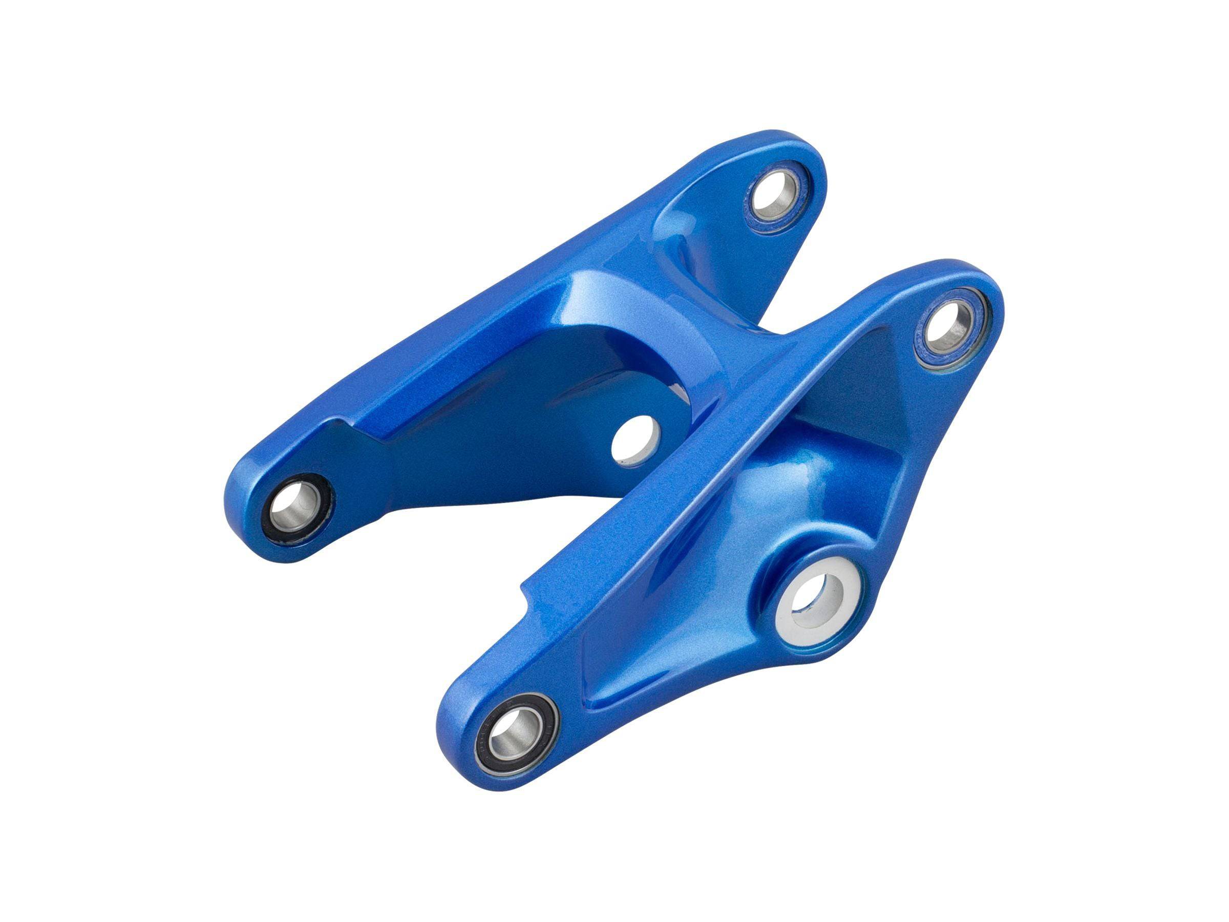 Trek Fuel EX 7 29 2022 frame linkage component for mountain bike, genuine replacement part, shows close-up of the linkage piece.