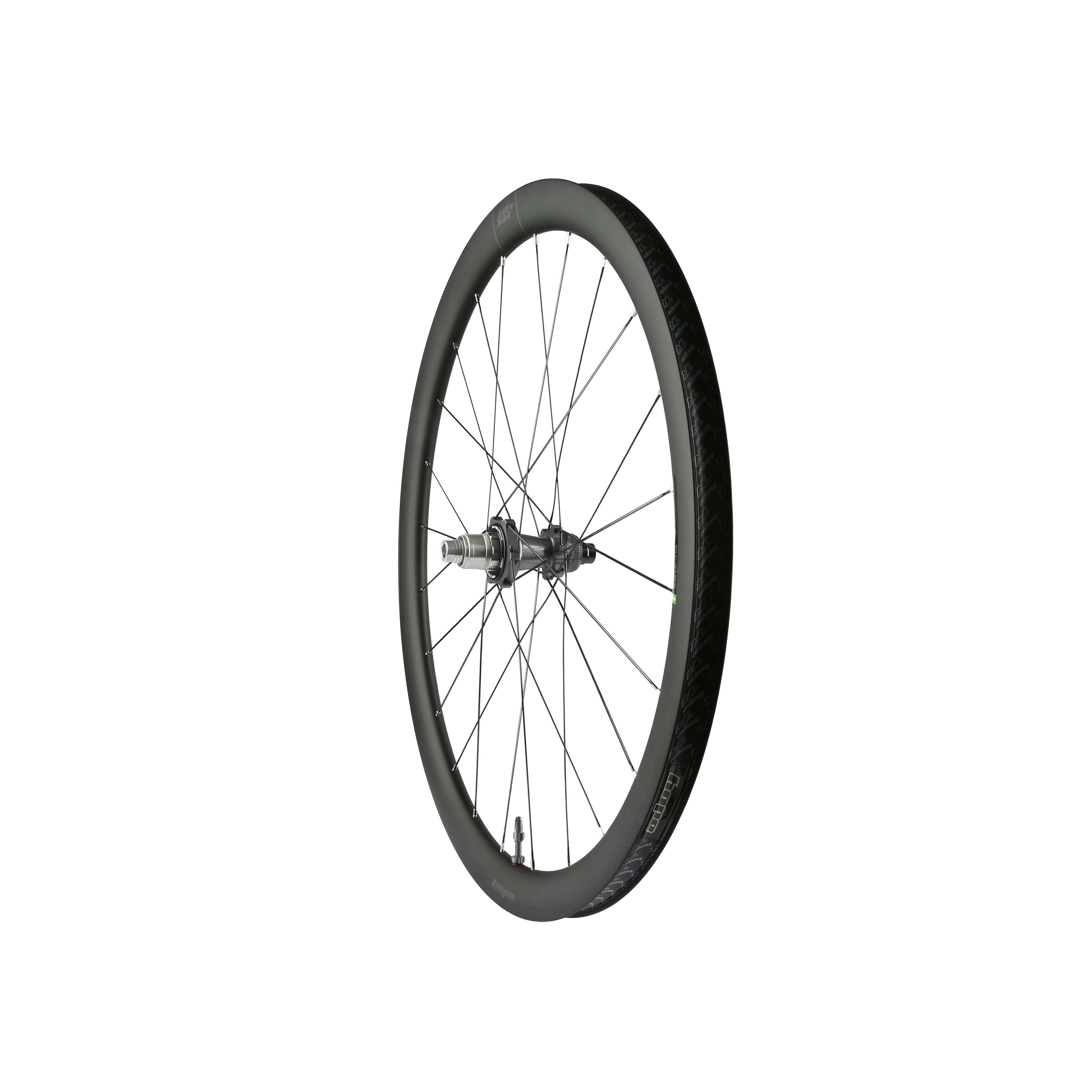 Hope RX40 Carbon Gravel Rear Wheel with Pro 5 Centrelock hub, tubeless-ready, S-Pull, and 24H rim for gravel cycling.