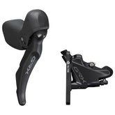 Shimano GRX ST-RX600 GRX 11-speed STI bled with BR-RX410 flat mount calliper