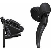 Shimano GRX ST-RX610 GRX 12-speed STI bled with BR-RX410 flat mount calliper, right front
