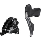Shimano GRX ST-RX815 GRX Di2 2-speed STI bled with BR-RX820 calliper