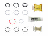 Trek 2024 Supercaliber Air Sleeve 100 Hour Maintenance Kit by RockShox, black components for bike suspension maintenance