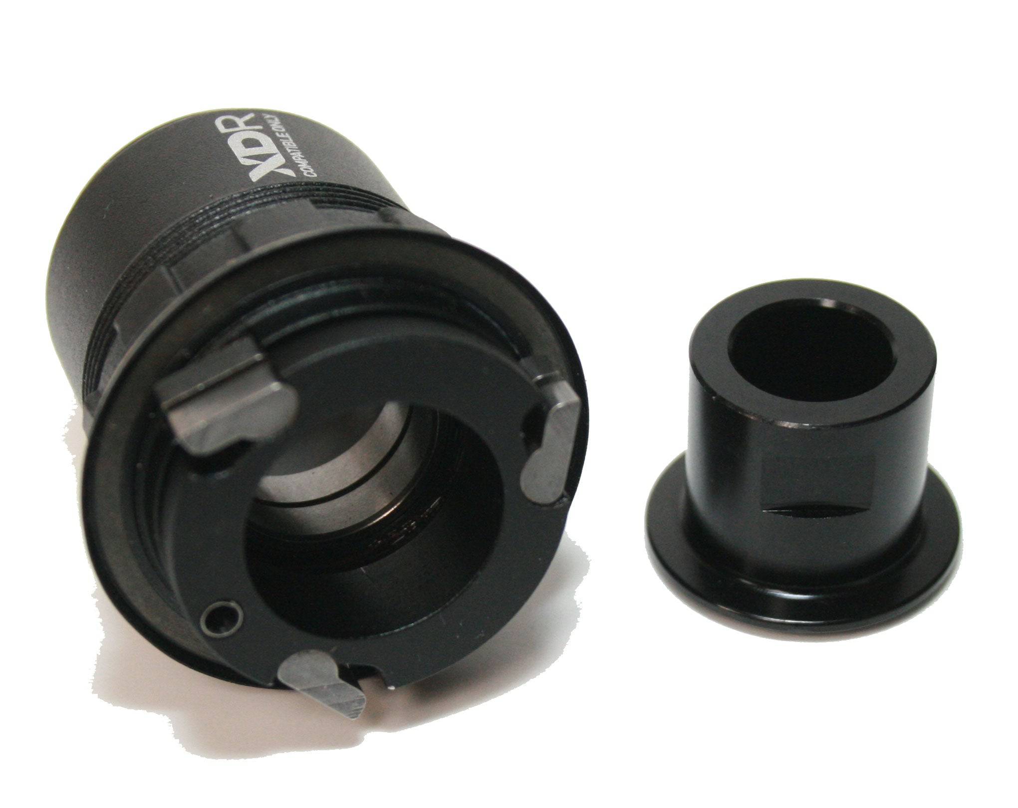 Vision Alloy DB XDR freehub with end cap for rear hubs, compatible with U2126, U5126, U5131 models, shown with end cap attached.