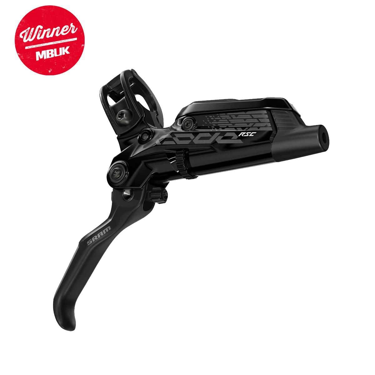 SRAM Code RSC brake hose, 950mm black anodized, for front or rear mountain bike brake system with rotor and bracket sold separately.