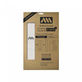 All Mountain Style clear frame guard for e-bike, scratch protection kit, shown on bike frame for added durability and protection