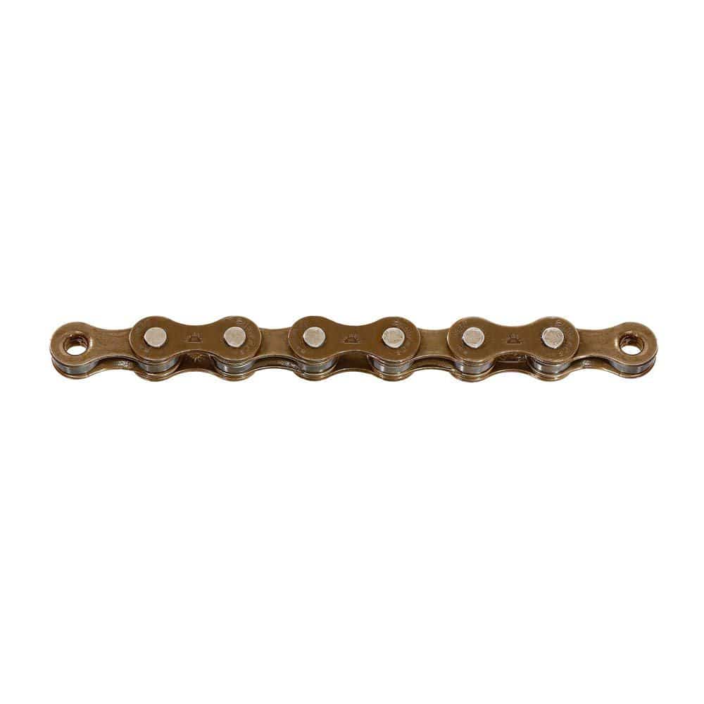 SunRace CNS10 bike chain for smooth shifting and efficient power transfer, 1/2" x 1/8" component on a bike drivetrain