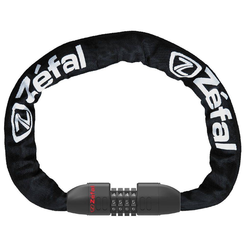 Zefal K-Traz M12 coded bike chain lock, 80cm, with four-digit combination for secure cycling accessories.